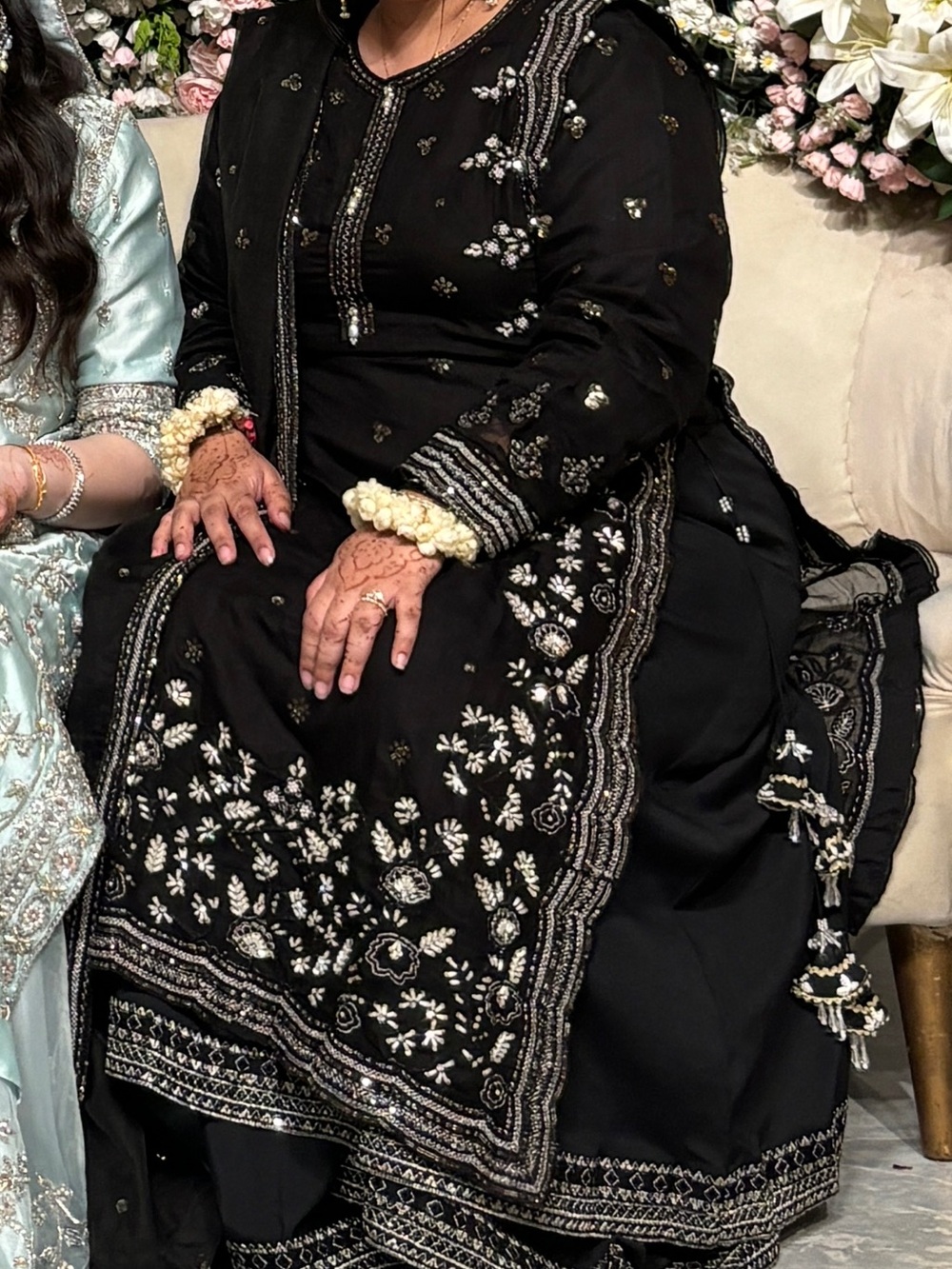 Pakistani Black Dress